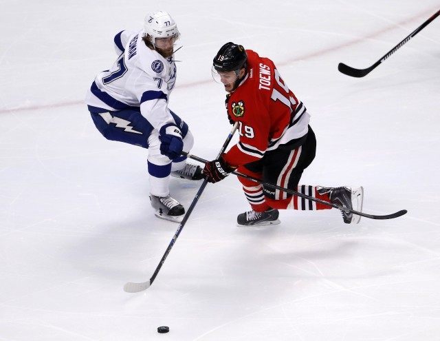 Victor Hedman, Jonathan Toews