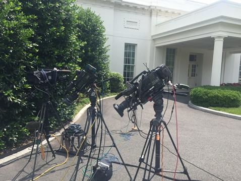 Image result for empty white house podium