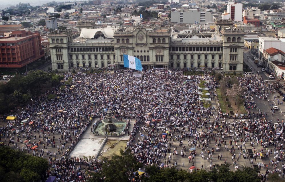 Demonstrations Against Corruption Spread Across Central America