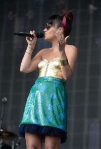 Lily Allen suffers 'minor burns' during a camping-trip gas explosion