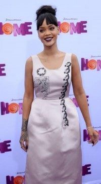 Rihanna and Real Madrid player Karim Benzema get close