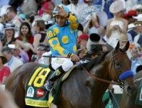 American Pharoah jockey Victor Espinoza to donate Belmont Stakes winnings to cancer charity