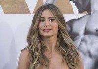 Sofia Vergara faces anti-abortion protesters at movie premiere