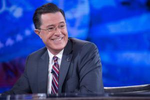 Stephen Colbert shaves off his 'Colbeard' in preparation for 'Late Show' debut