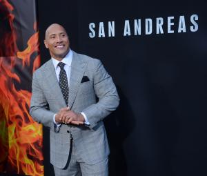 Dwayne Johnson befriends man after sideswipe accident