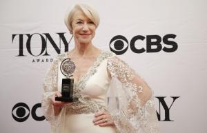 Tony Award winner Helen Mirren says she's working toward an EGOT
