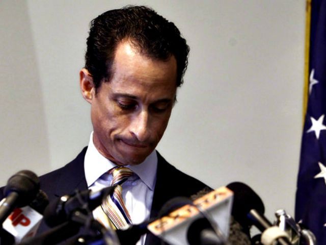 Anthony Weiner 'So Broke' He Can't Afford Sex Addiction Rehab - Breitbart News