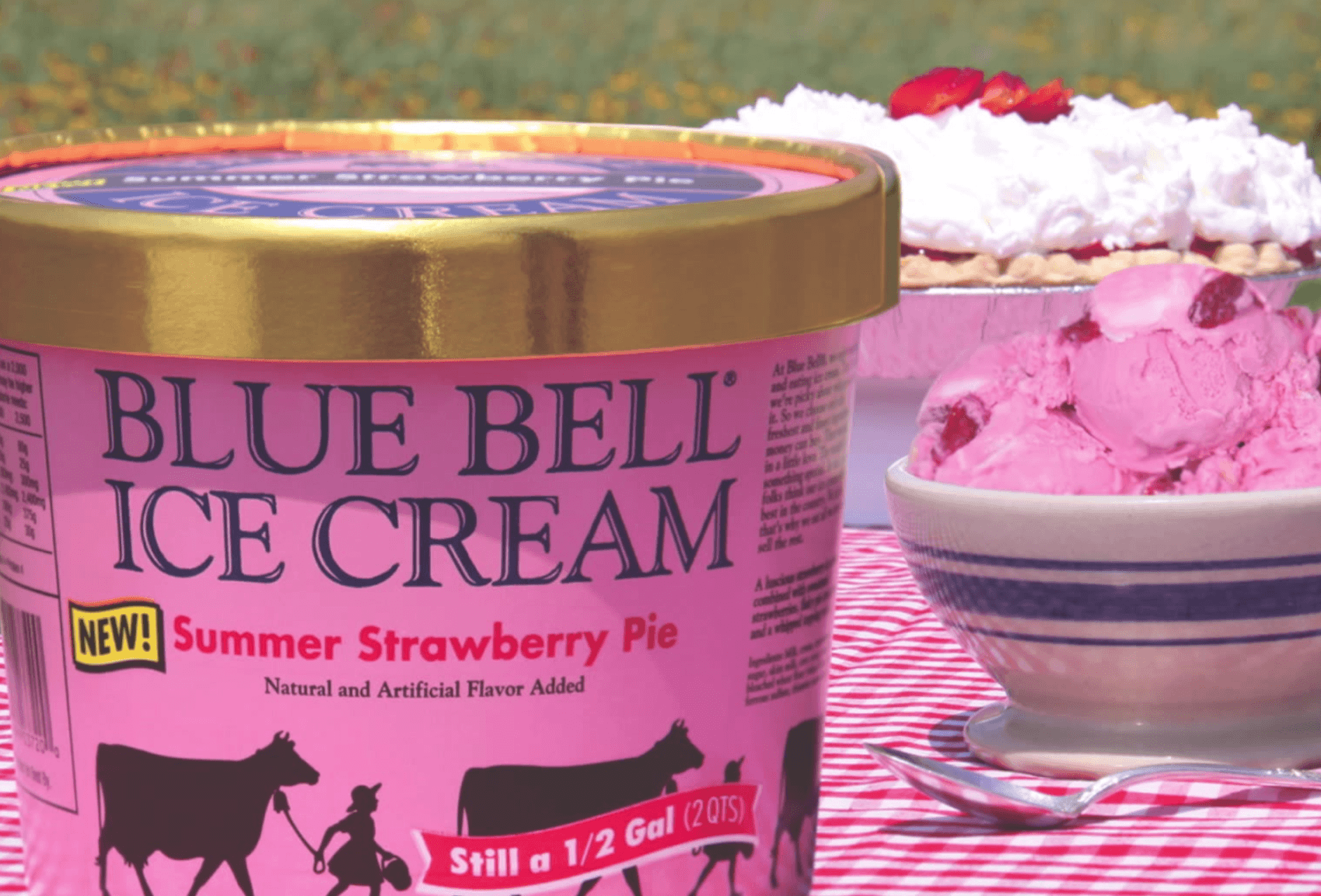 BLUE BELL ICE CREAM Coming Soon to a Freezer Near You