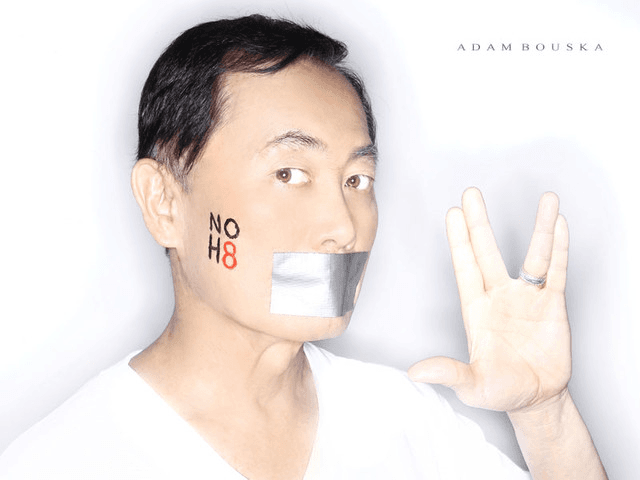 George Takei No H8 (NoH8Campaign.com)