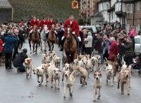 Participants Prepare For The Traditional Boxing Day Hunt