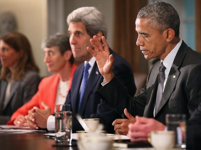 President Obama Holds A Cabinet Meeting At White House