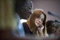 French first Lady Carla Bruni-Sarkozy at