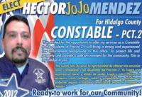 Hector Mendez Campaign Poster - Valley Central Screenshot