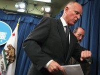 Jerry Brown watch (Justin Sullivan / Getty)