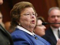 Appropriations Committee ranking member Sen. Barbara Mikulski (D-MD)