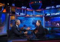 Barack Obama, Jon Stewart