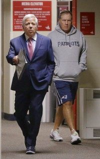 Bill Belichick, Robert Kraft