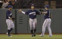 Carlos Gomez, Gerardo Parra, Khris Davis