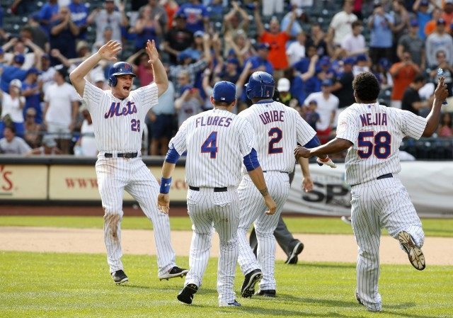 Daniel Murphy, Wilmer Flores, Juan Uribe, Jenrry Mejia