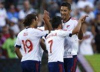 David Villa, Graham Zusi, Omar Gonzalez