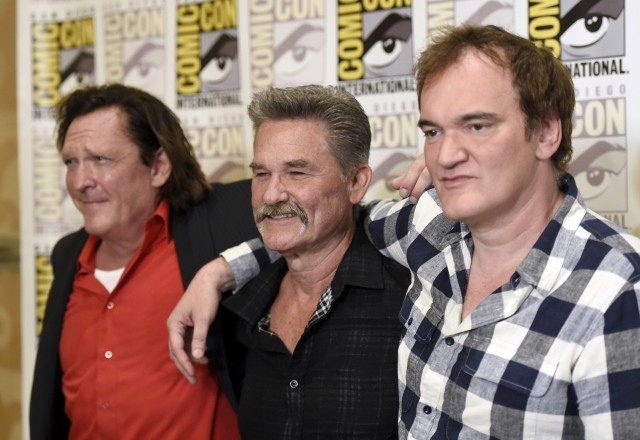 Michael Madsen, Kurt Russell,  Quentin Tarantino