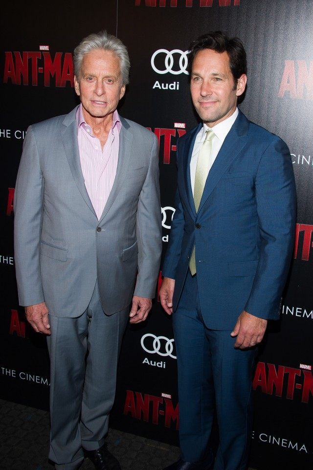 Paul Rudd, Michael Douglas