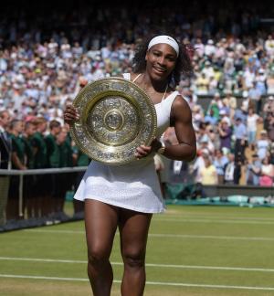 J.K. Rowling defends Serena Williams from body shamer