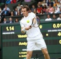 Britain's Andy Murray reaches Wimbledon semi-finals