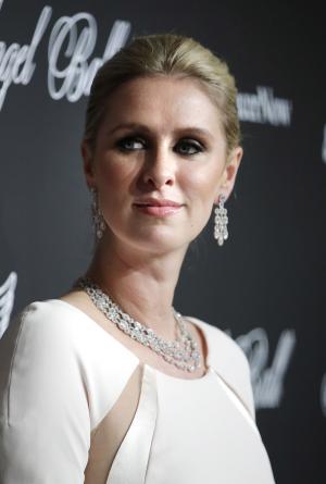 Nicky Hilton bares butt cheeks in bizarre dress