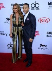 John Legend shows off pizza making skills in Italy