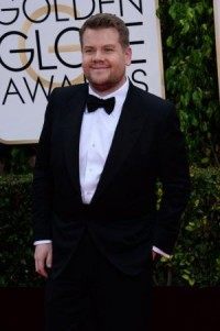 James Corden persuades Kristin Chenoweth to come out for interview with song