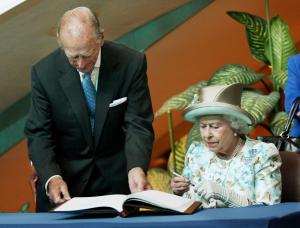 Britain's Prince Philip drops F-bomb during photo op