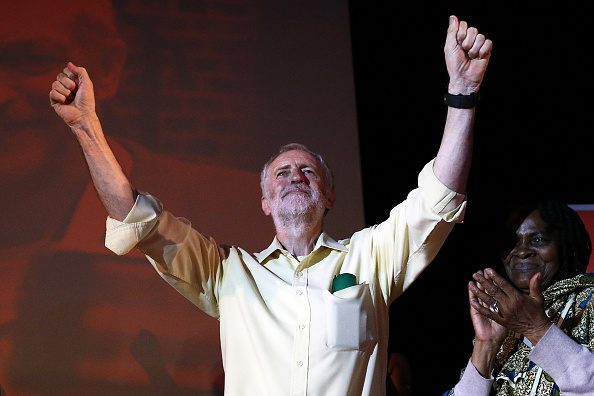 Jeremy Corbyn And Ken Livingstone Attend A Labour Leadership Rally