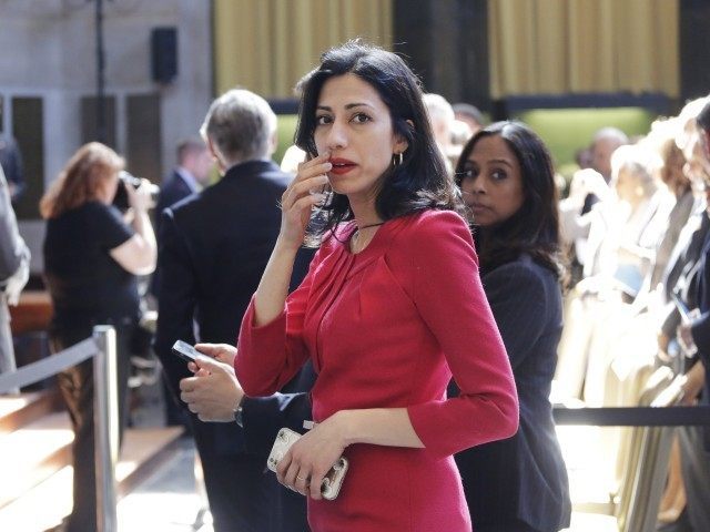 Hillary Rodham Clinton, Huma Abedin