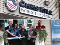 Chris Kyle Hospital Ribbon Cuttng - Sarah Palin FB Page