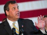 New Jersey Governor and Republican presidential hopeful Chris Christie speaks at Chabad House at Rutgers University to express his opposition to President Obama's Iran deal on August 25, 2015 in New Brunswick, New Jersey. Christie also encouraged U.S. Senator Cory Booker (D-NJ) to oppose the deal. (Photo by