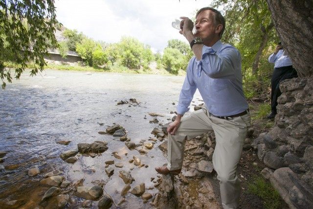 COlo Gov. Drinks the Water