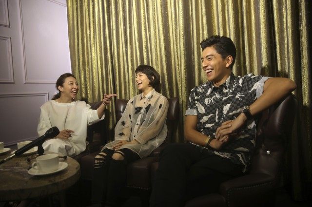 Frankie Chen, Vivian Sung, Darren Wang