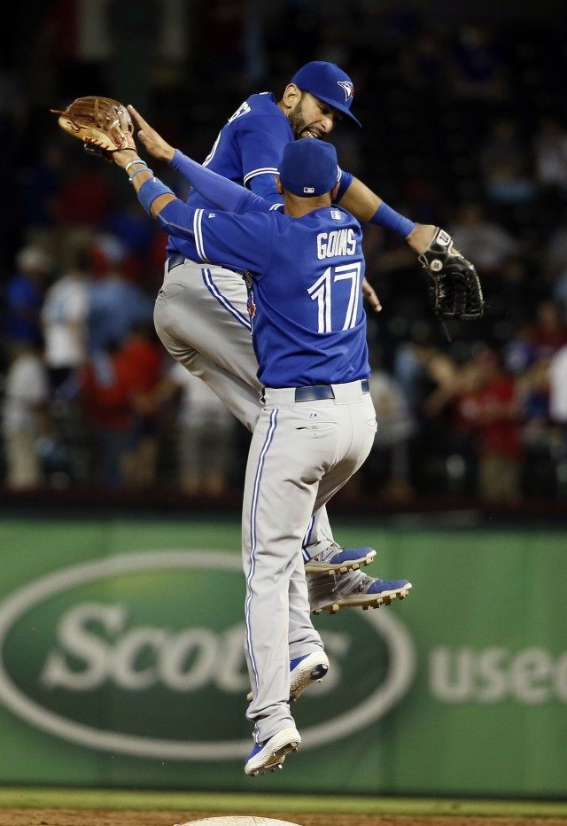 Jose Bautista, Ryan Goins