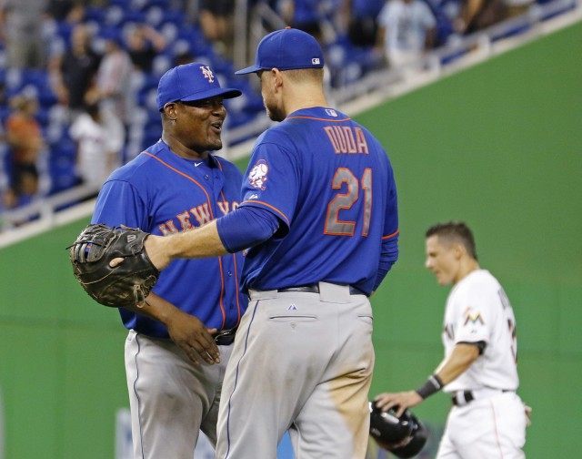 Juan Uribe, Lucas Duda