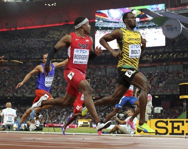 Usain Bolt, Mike Rodgers