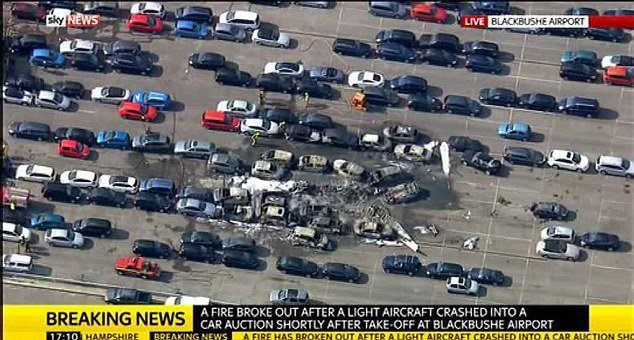 Bin Laden Family Plane Crash Image