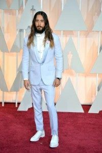 Jared Leto cuts off his green Joker hair