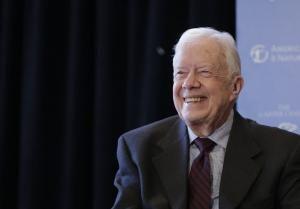 Jimmy Carter says cancer found in his brain; 'surprisingly at ease'