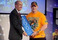 Jon Stewart body slammed by John Cena on 'Monday Night Raw'