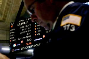 Dow plunges 530 points for worst week since 2011