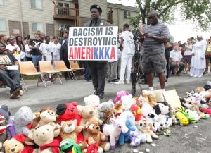 Shooting takes place during Michael Brown anniversary commemoration