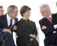 George W. Bush, Bill Clinton visit New Orleans ahead of Katrina anniversary