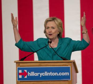 Clinton says she handed over all work-related emails