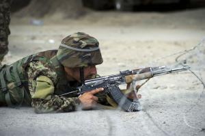 Two NATO soldiers killed by gunman at Helmand military base